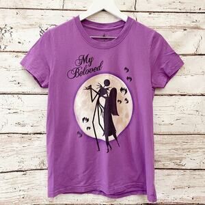 DISNEY The Nightmare Before Christmas Jack Skellington and Sally Shirt Sz M